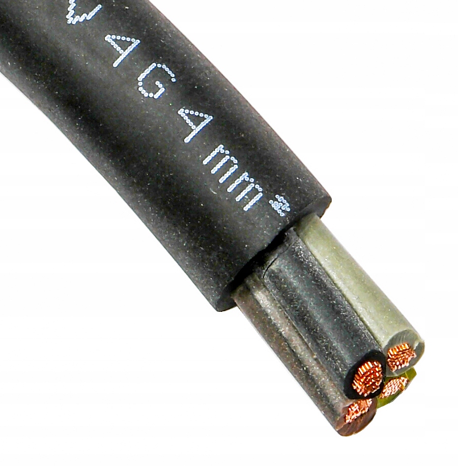 

Przewód Kabel warsztatowy gumowy siłowy Ow 4x4