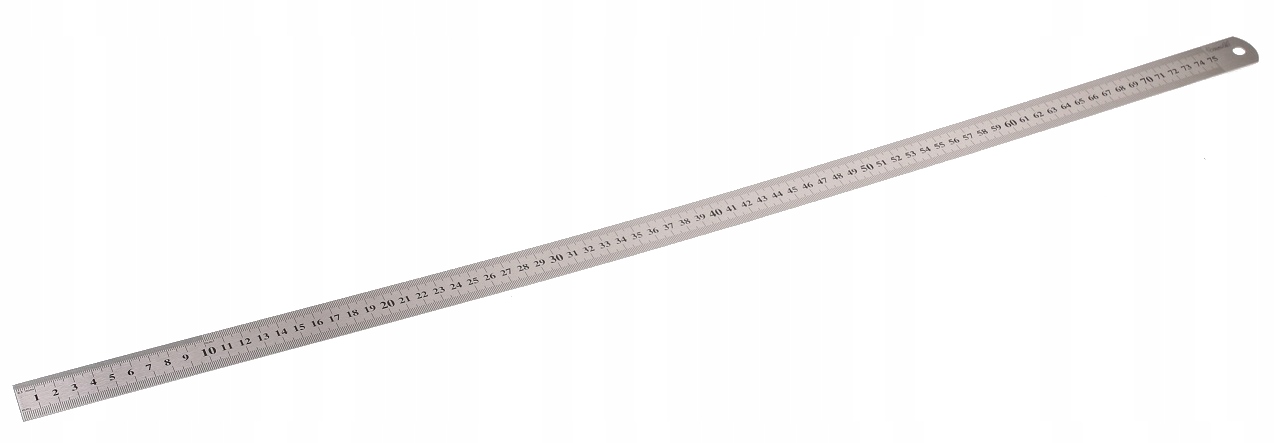 PRZYMIAR LINIOWY 750 mm LINIAŁ LINIJKA STALOWY