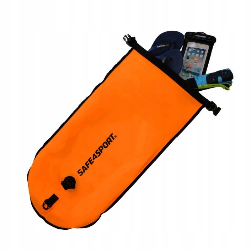 Bojka Boja dmuchana asekuracyjna + SUCHA KIESZEŃ Model Safe4sport