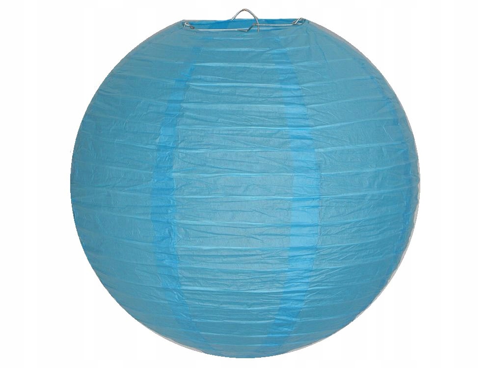 

Lampion chiński papierowy niebieski Feng Shui