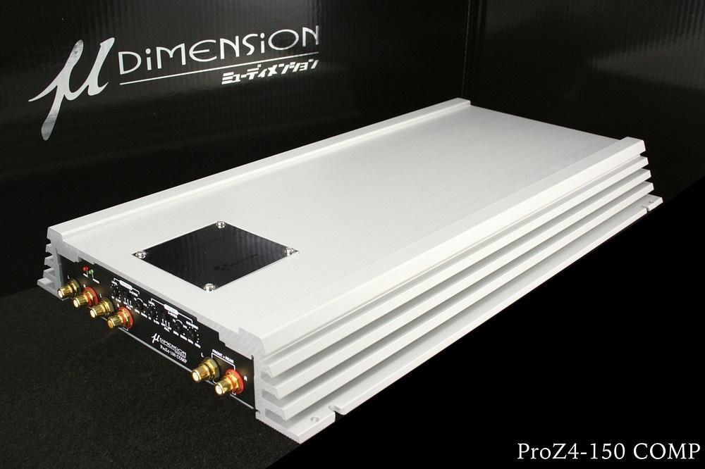 Wzmacniacz 4 kanały Mostek 1000W u-Dimension Model ProZ 4-150