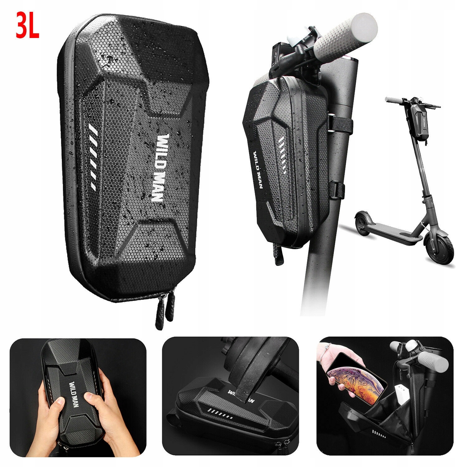 ETUI CASE WALIZKA WILDMAN do HULAJNOGA XIAOMI M365 ROWEROWA ROWER