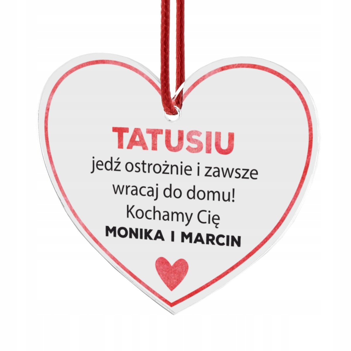 

Zawieszka do Auta samochodu Dzień Taty
