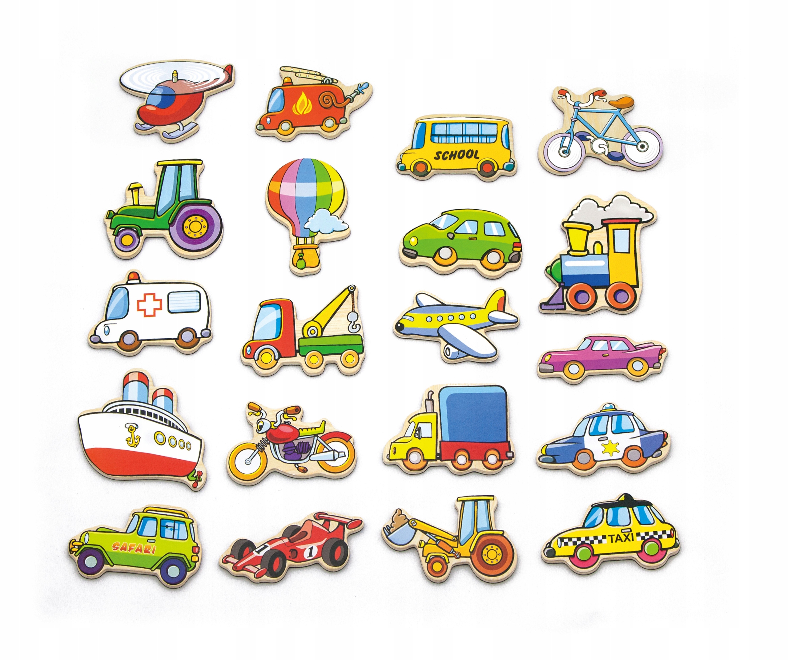 

Viga Magnesy Pojazdy auto łódź traktor Drewniane