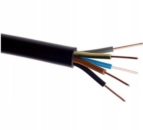 

Kabel energetyczny ziemny Yky 5x10 żo 0,6/1kV 1mb