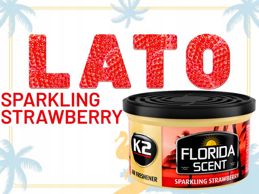 ZAPACH K2 FLORIDA SPARKLING STRAWBERRY Regulacja Producent K2