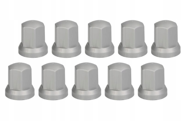 

Nakładka kapturek nakrętki wysoka 32mm szara 10szt