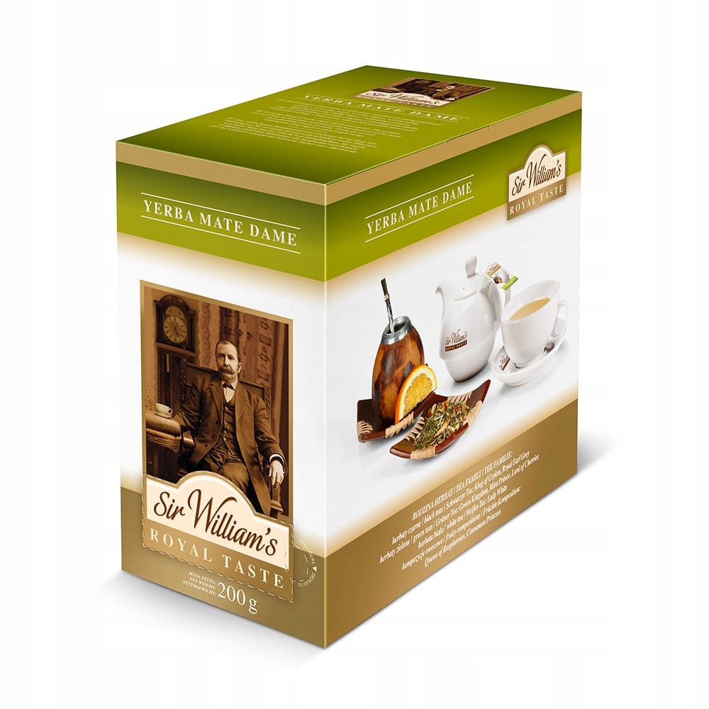 Levně Čaj Sir Williams Royal Taste Yerba Mate Dame bylinný expresní 50 Ks