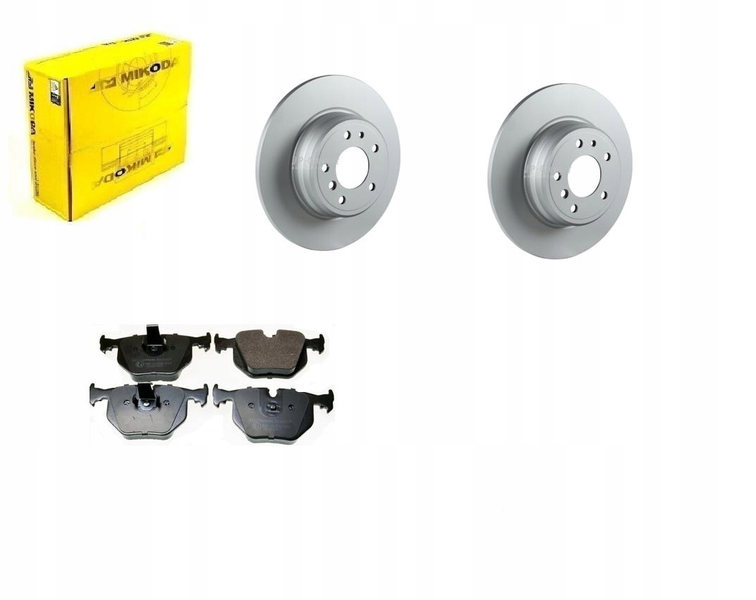 Kotouče Bmw 7 E38 Zadní 324MM X12 Sada. Plné