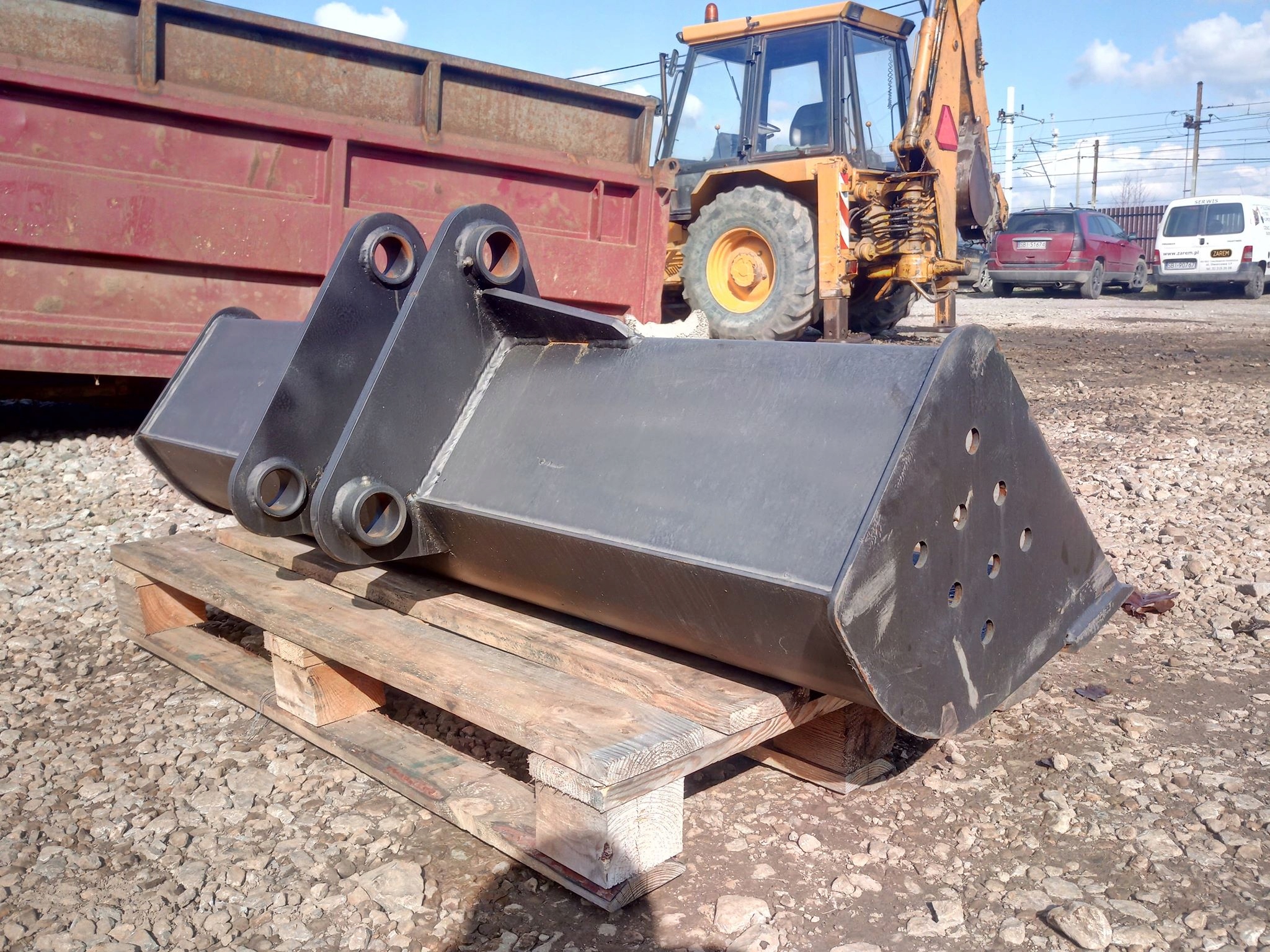 JCB1500 - Ложка 1500 мм носок для JCB 3CX 4CX