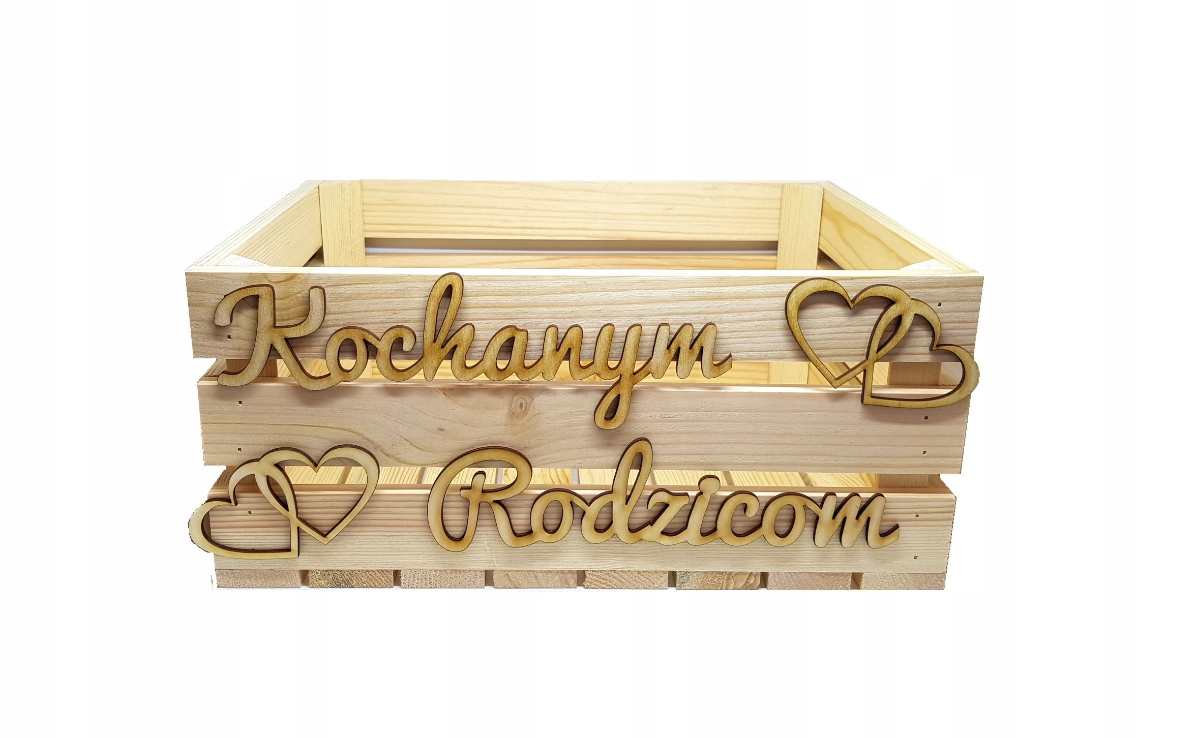 

Podziękowania Ślubne Skrzynka Kochanym Rodzicom