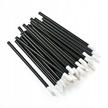 Aplikatory welurowe do rzęs 50 SZT CZARNE Marka Fancy Lashes