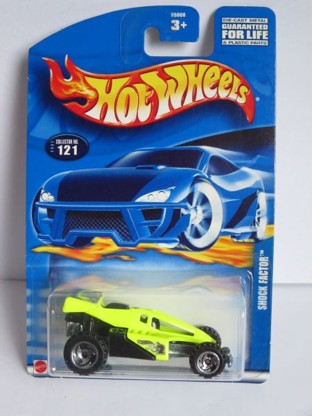 Hot Wheels 1:64 Shock Factor yellow HW2002
