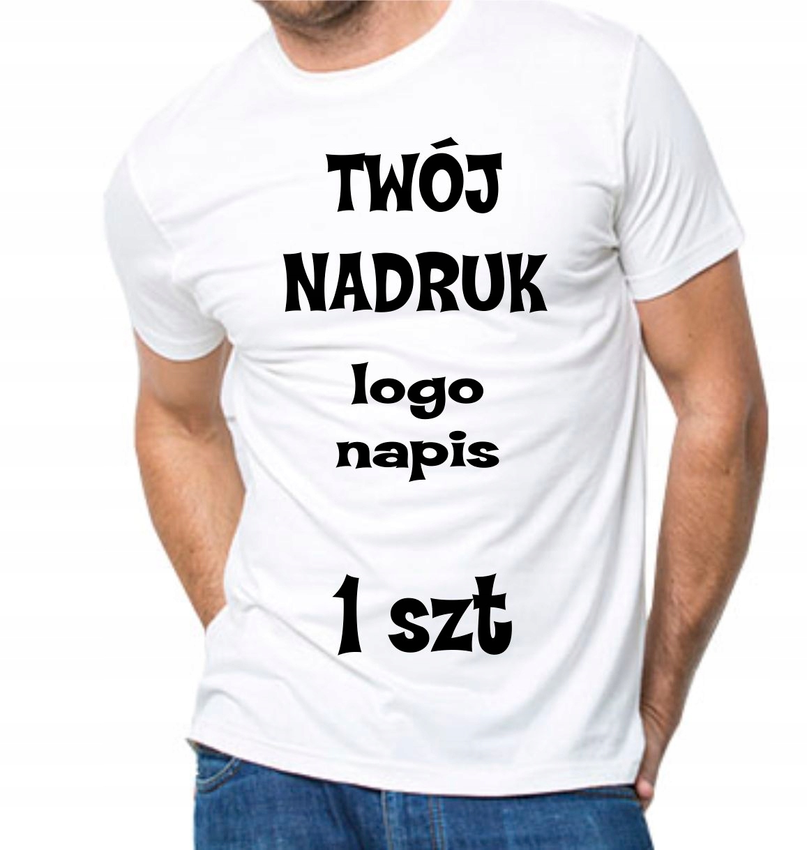 

Koszulki sportowe z nadrukiem logo napisem 1szt
