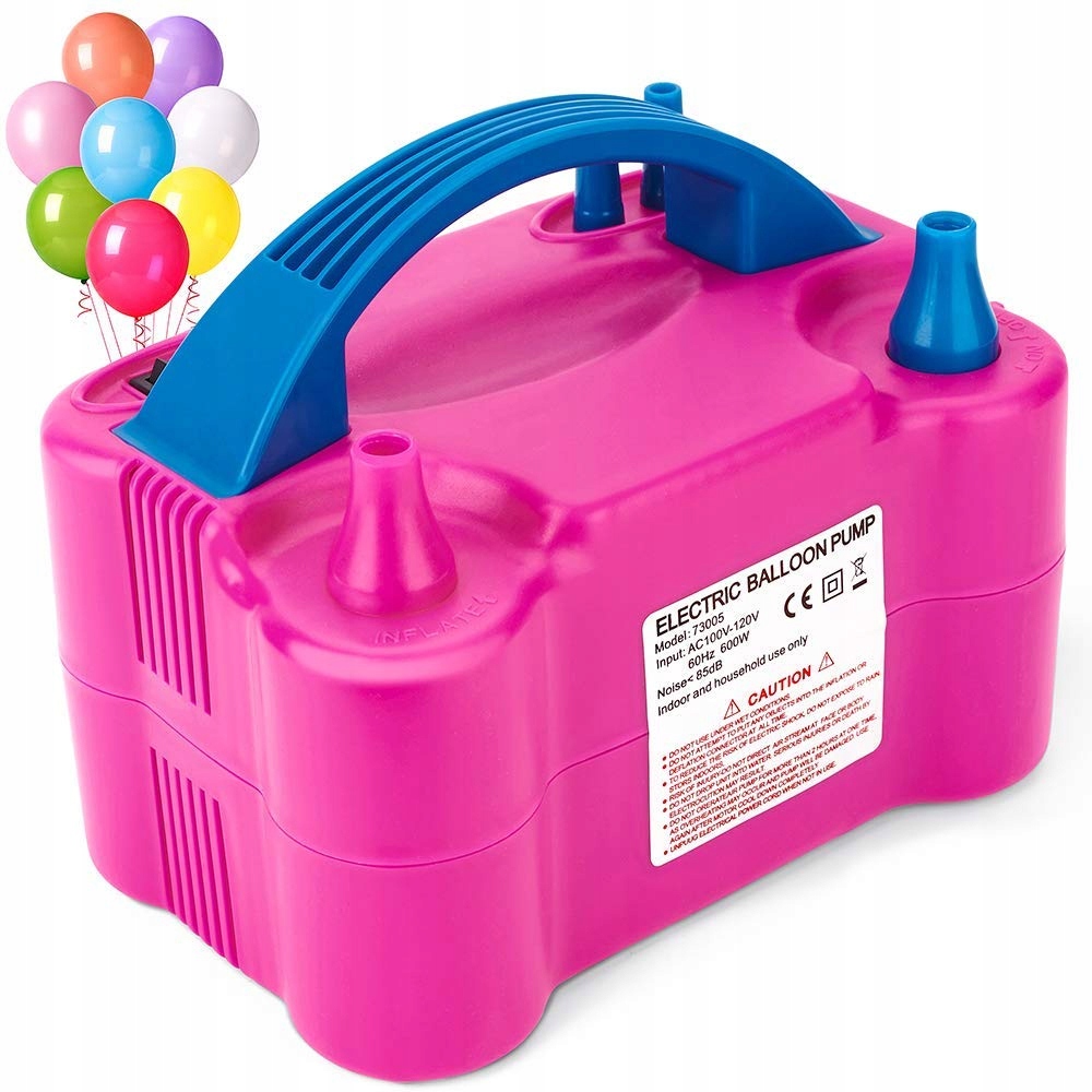 

Pompka Elektryczna do balonów - 2 Dysze + Balony