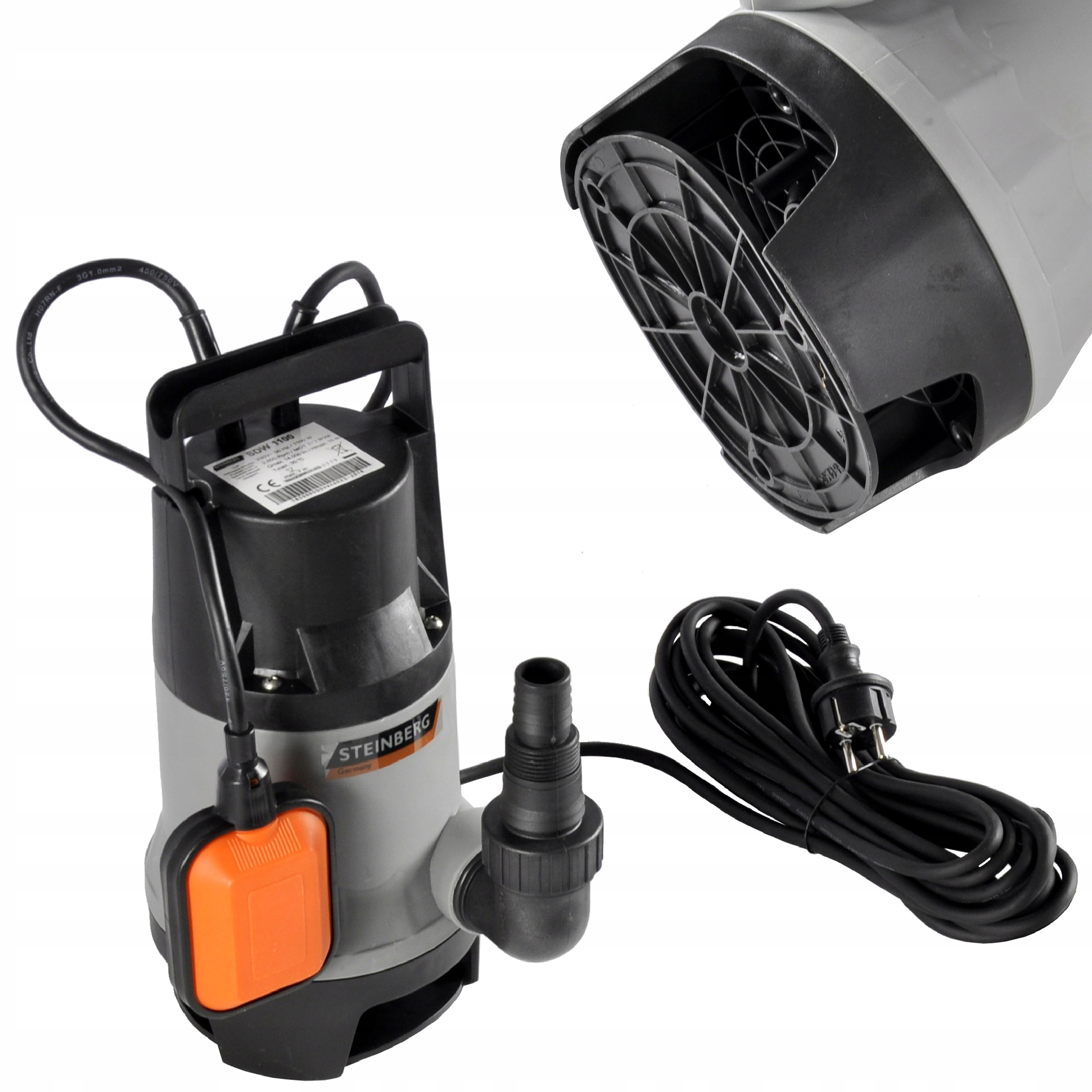 

Pompa Do Wody Brudnej 1100W 14 000l/h Pływak