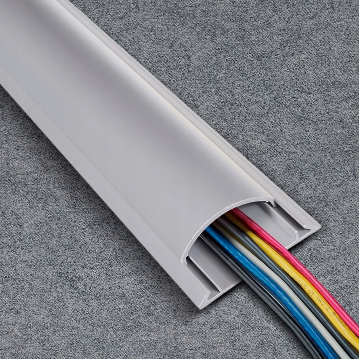 LISTWA MASKUJĄCA MASKOWNICA DO KABLI PODŁOGOWA