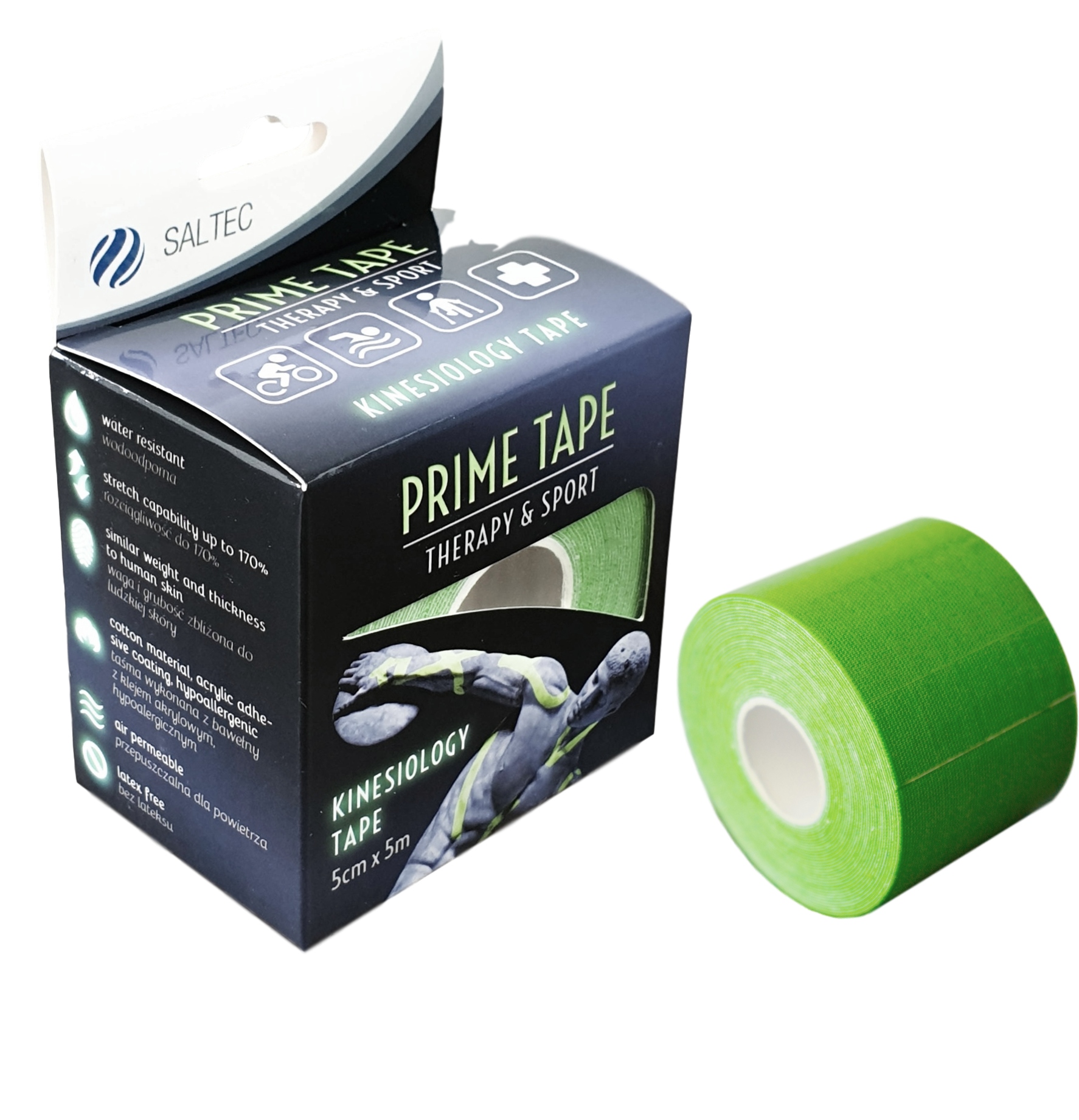 

Kinesio Plastry Kinesiotaping Tejpy Tape Taśma