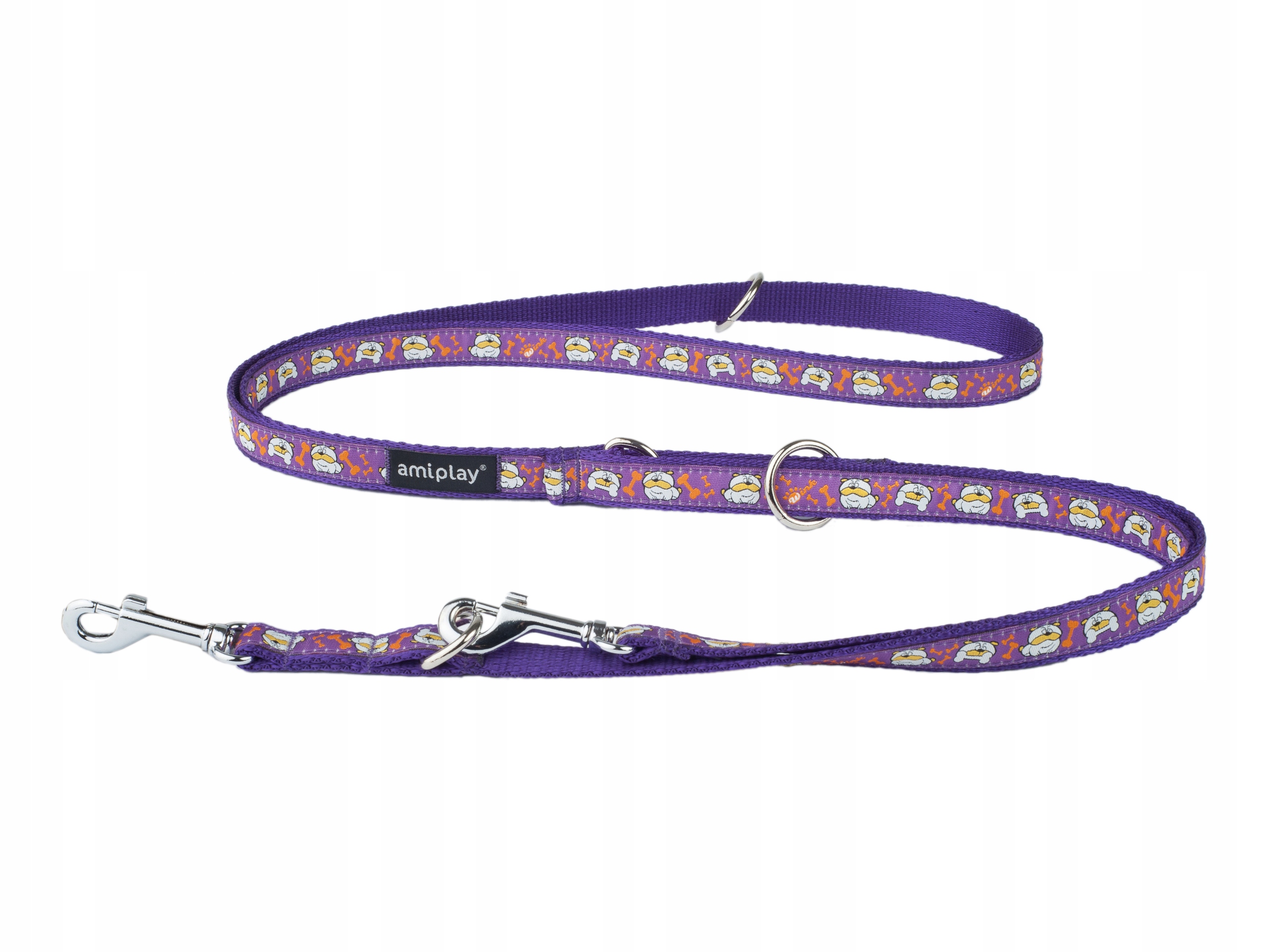 

Amiplay Smycz regulowana 6in1 Wink S 100-200 x1cm