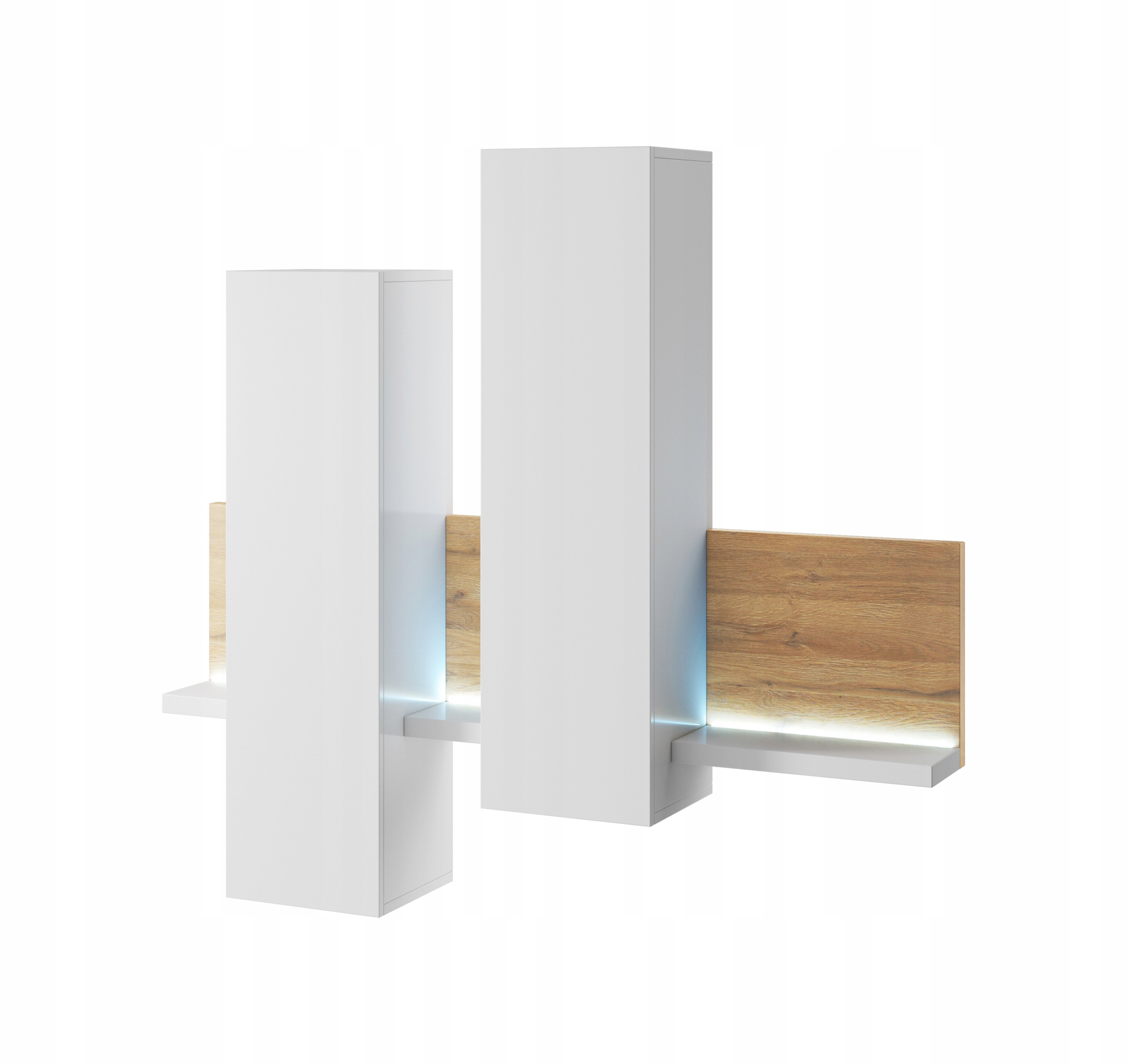 

Nowoczesna witryna wisząca szafka 152 cm Led
