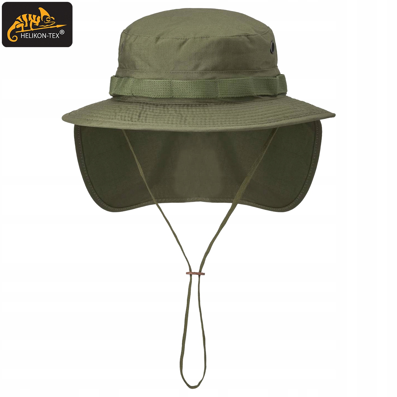 Kapelusz Helikon Boonie Hat z nakarczkiem RipStop Zielony Olive L Kod producenta KA-BON-PR-02-B05