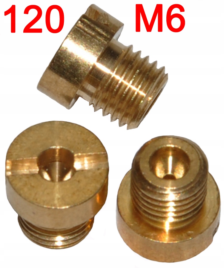 

Dysze Dysza Gaźnika 120 M6 Skuter 2T Dysza Główna