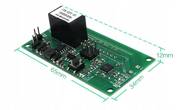 Sonoff SV 5-24V przekaźnik WiFi Beznapięciowy NO Cechy dodatkowe łączność z wifi