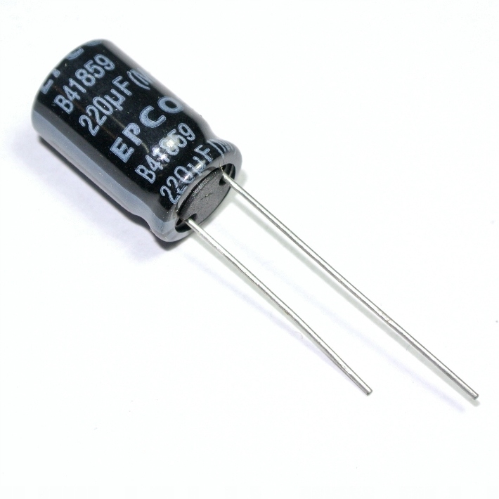 

220uF 35V 105' 10x16mm Epcos Low Esr B41859 [2szt]