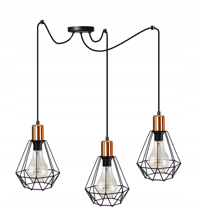 

Lampa Sufitowa ,żyrandol Diament Pająk 202-10