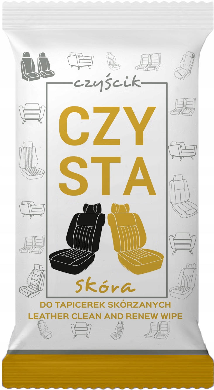 

Chusteczki Czysta Skóra Z Woskiem Carnauba