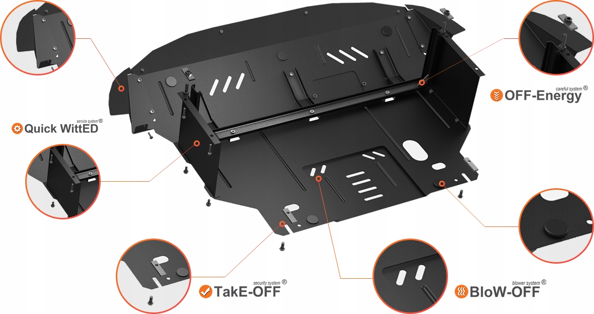 Opel Antara (2011-) - Stalowa Dolna Osłona Silnika