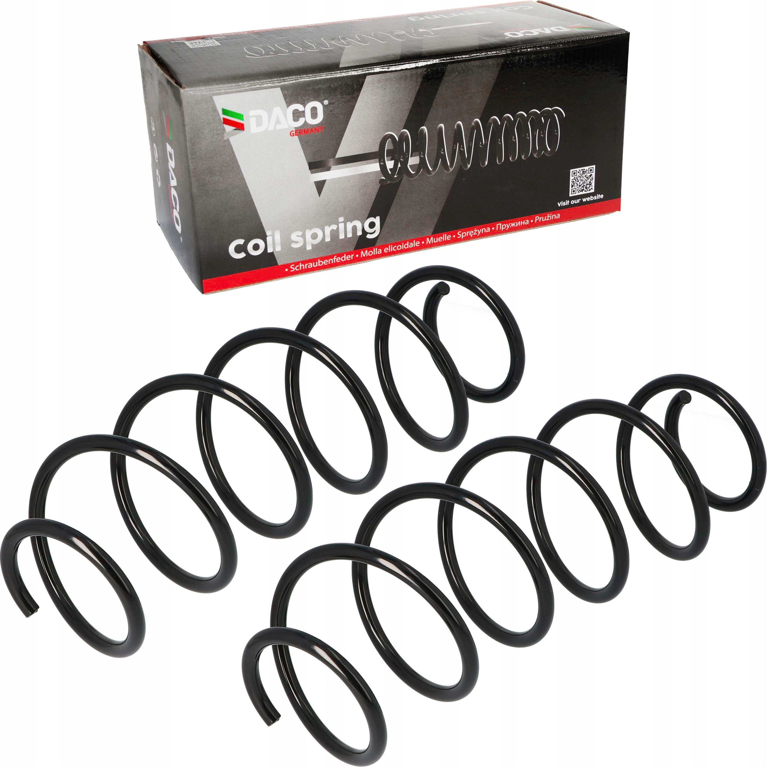 Sprezyna zawieszenia x2 DACO PRZOD Citroen C3 1 4