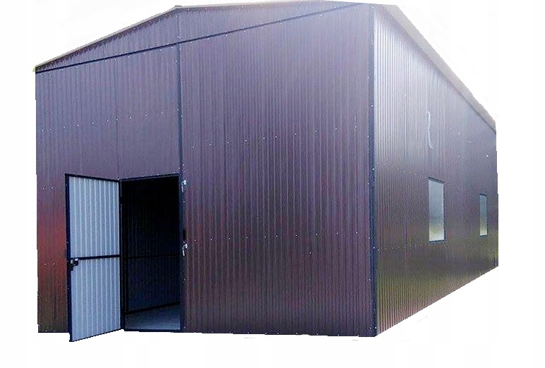 GARAŻ BLASZAK GARAŻE BLASZANE KOLOR WYMIAR 6x12