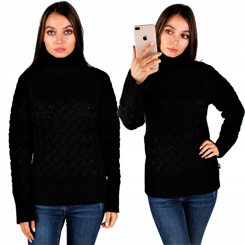 

Sweter sweterek Warkocze Total Likwidacja 80% -706
