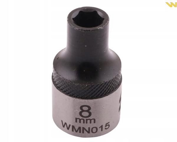 

Nasadka sześciokątna1/2" 8mm DIN3124 Waryński