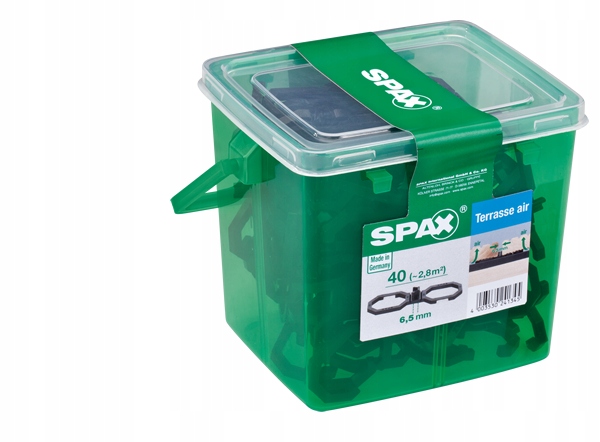 

Spax Air Podkładka Dylatacja Tarasu 6,5mm 40 Sztuk