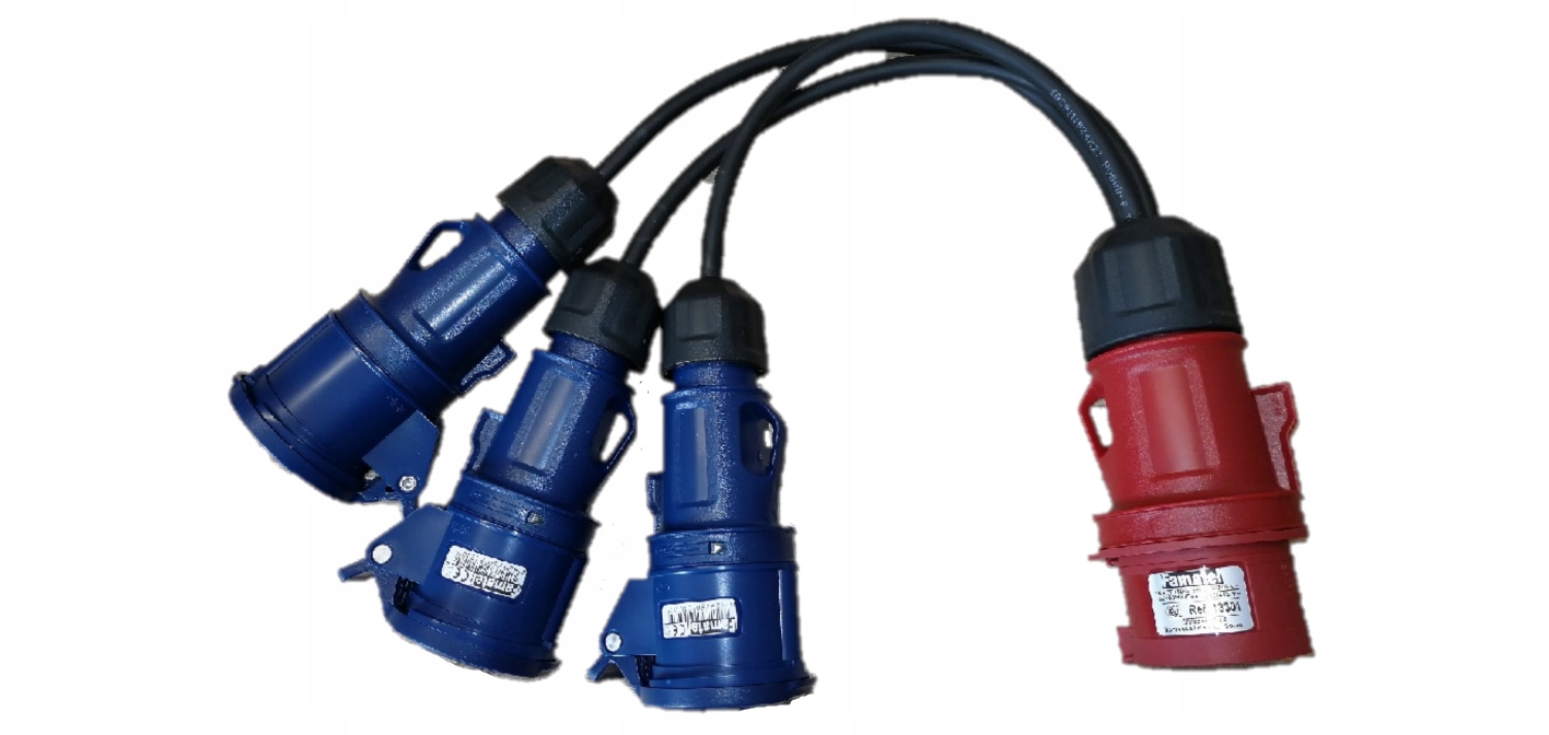 

Adapter Przejściówka 16A 400V Na 16A 3P Camping