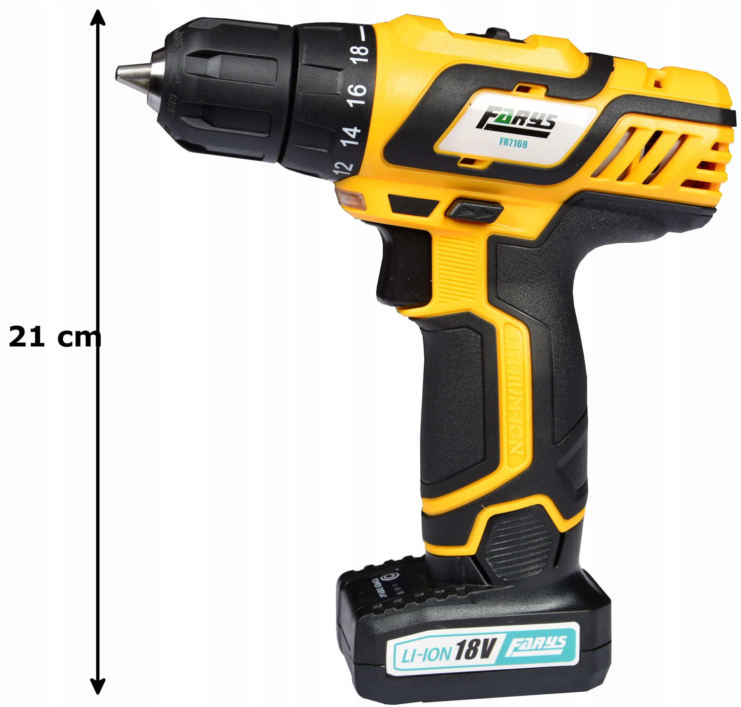 Wiertarko wkretarka 18V akumulatorowa Li Ion Producent code FR7169
