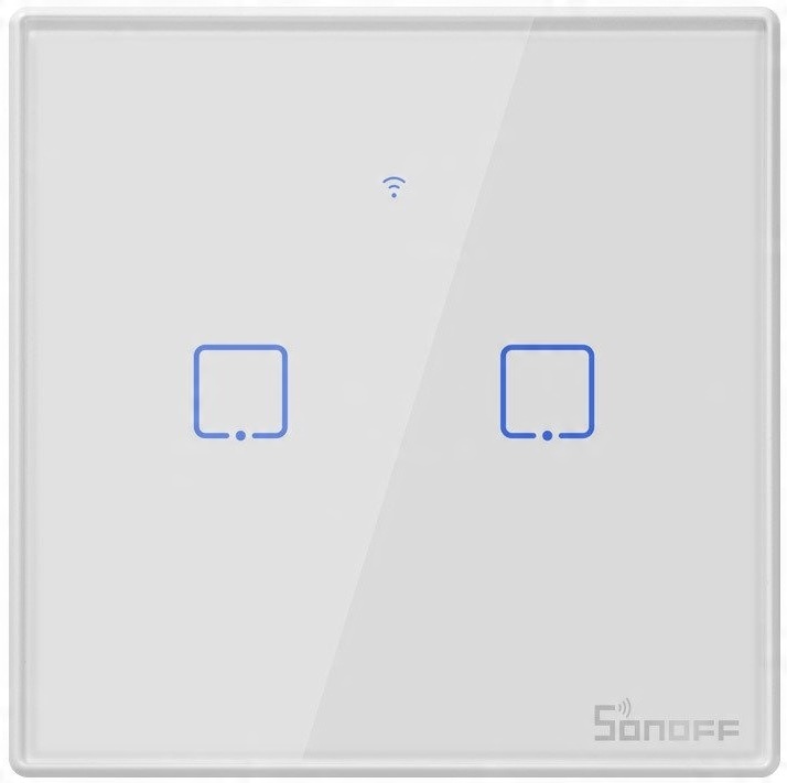 

Sonoff T2 Dotykowy Włącznik 2-kanałowy WiFi Rf 433