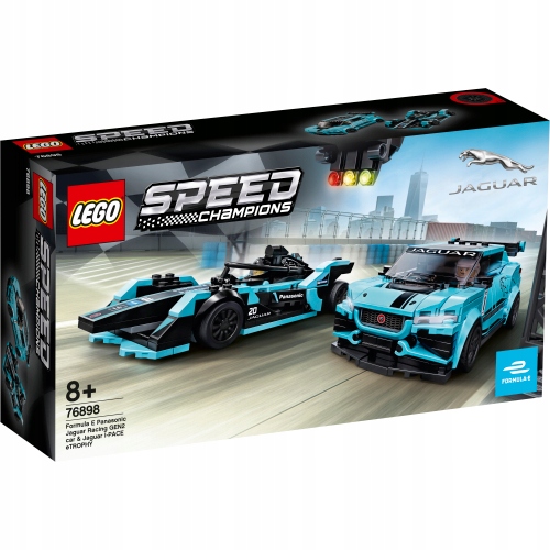 

Lego 76898 Speed Champions Jaguar + I-pace eTROPHY