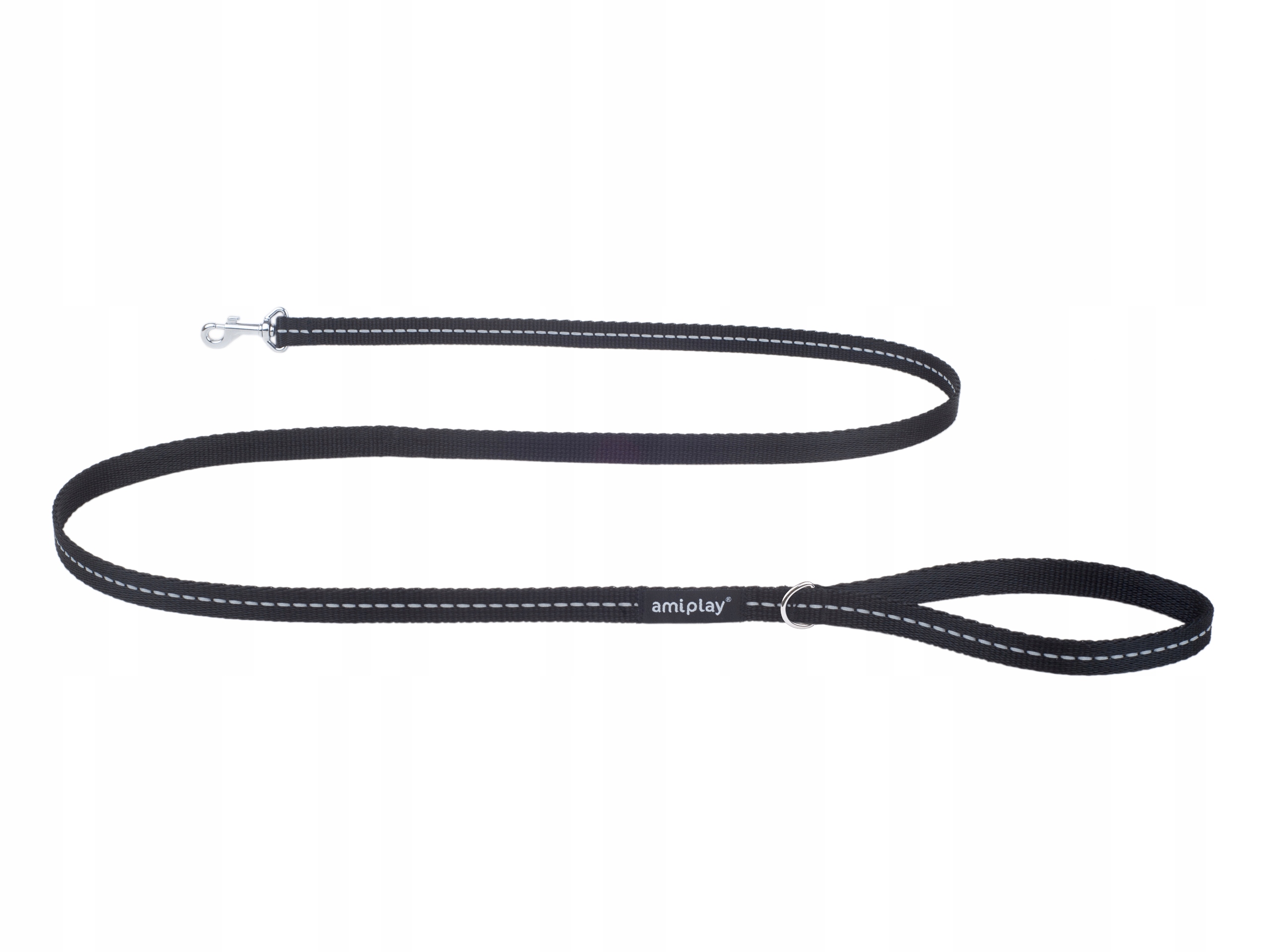 

amiplay Smycz odblaskowa Reflective S Czarna