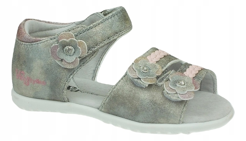 

Sandałki Dziewczęce Wojtyłko wew Skóra Kwiatki 24