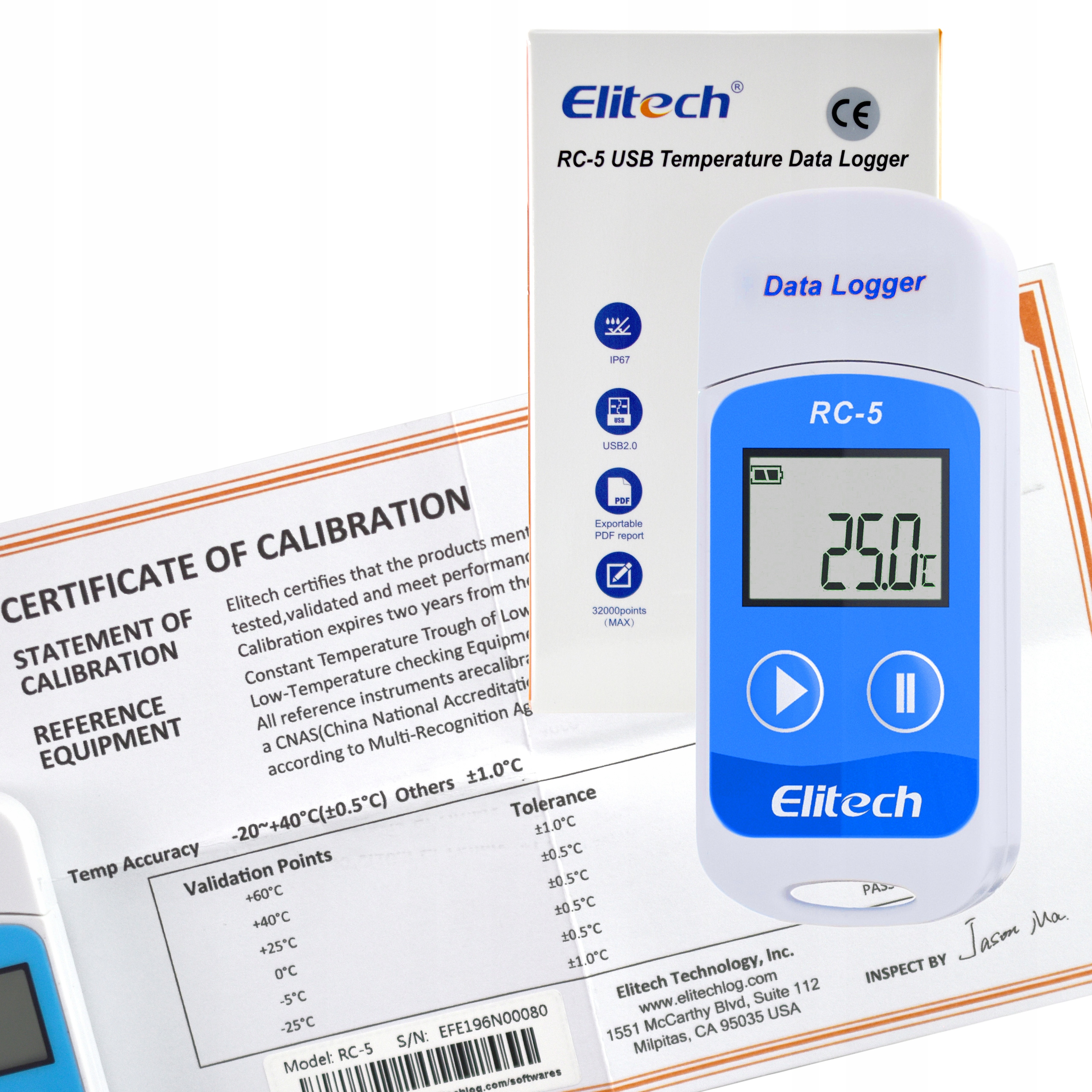 Termohigrometr Elitech RC-5