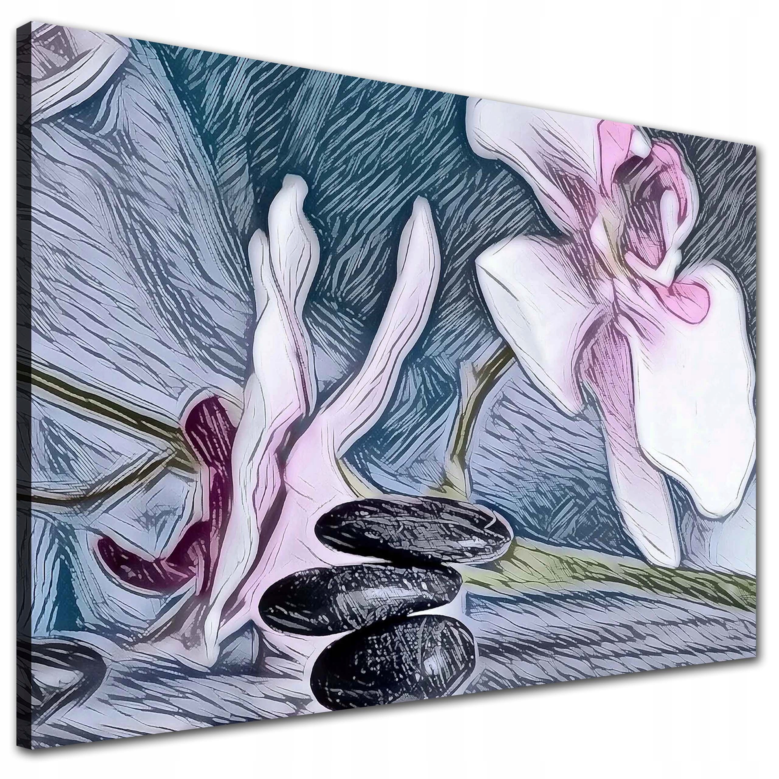 

Nowoczesny Obraz na płótnie Orchidea 100x70