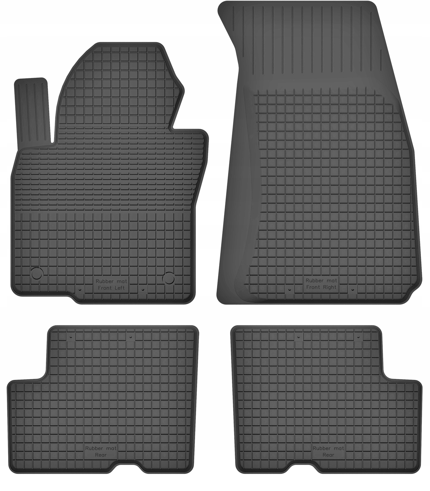 

Dywaniki gumowe korytkowe do Dacia Lodgy (2012-)