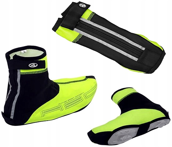 Zimní návleky na boty Author Winterproof 43-44 černo-žluté