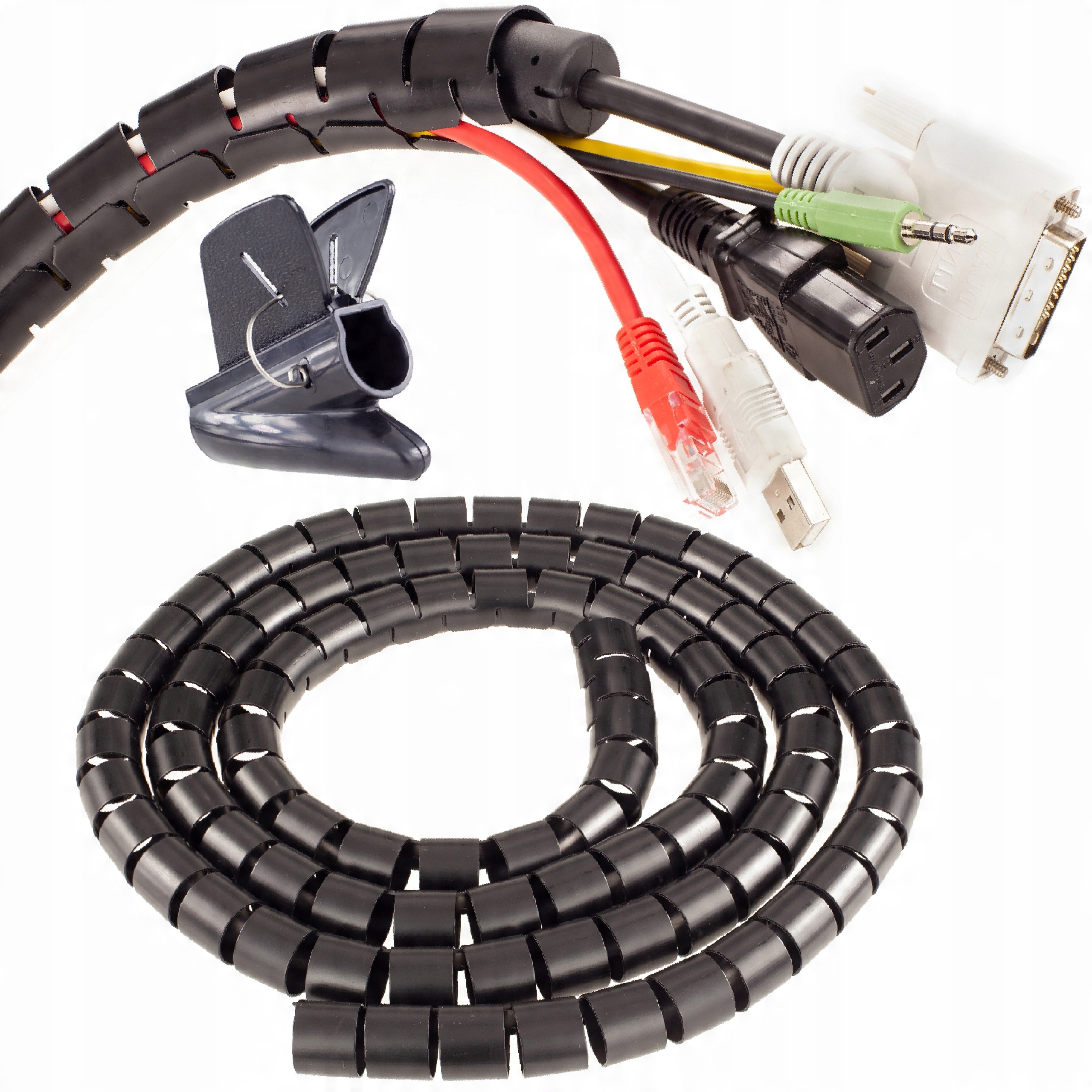 

Neku Organizer kabli maskownica przewodów 30mm 2m