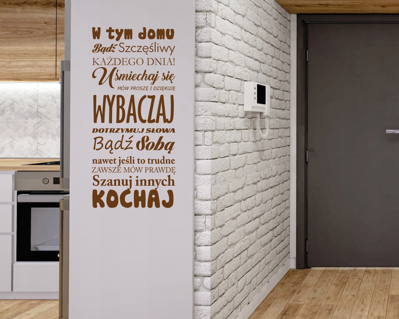 Twój własny napis wzór na ścianę naklejka naklejki Marka inna