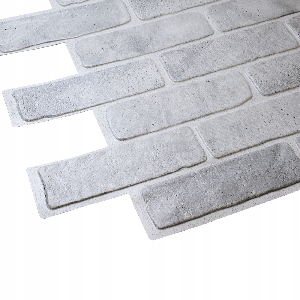 

Ścienne Panele 3D Pcv Old Brick Grey Cegła Szara