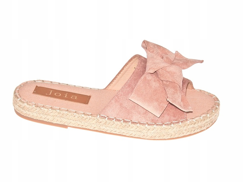 

Zamszowe Klapki Damskie Y-111 Pink r.37
